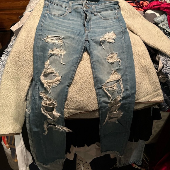 American Eagle Jegging Crop Ne(x)t Level - Picture 1 of 7